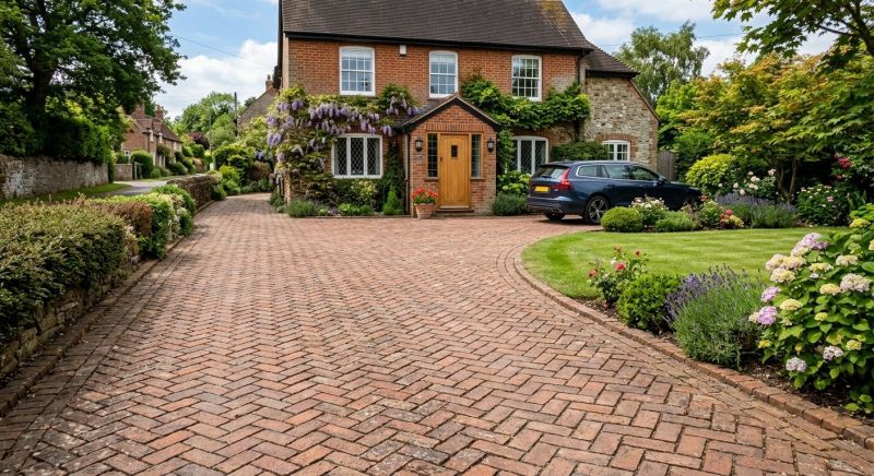 Brick Driveway Installation in Danbury, CT