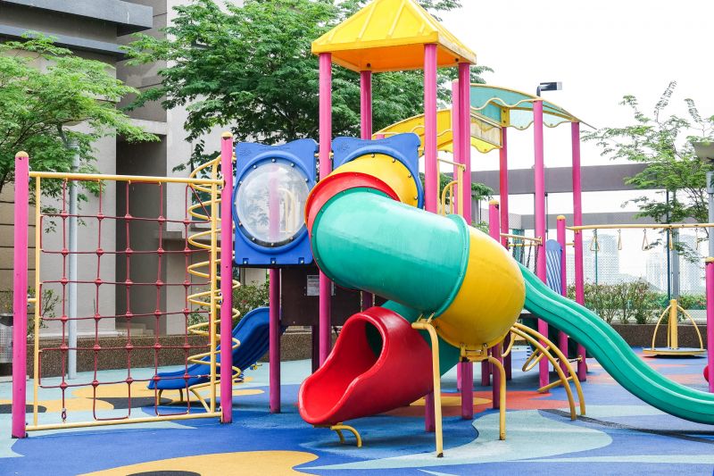 Colorful Playground Surface